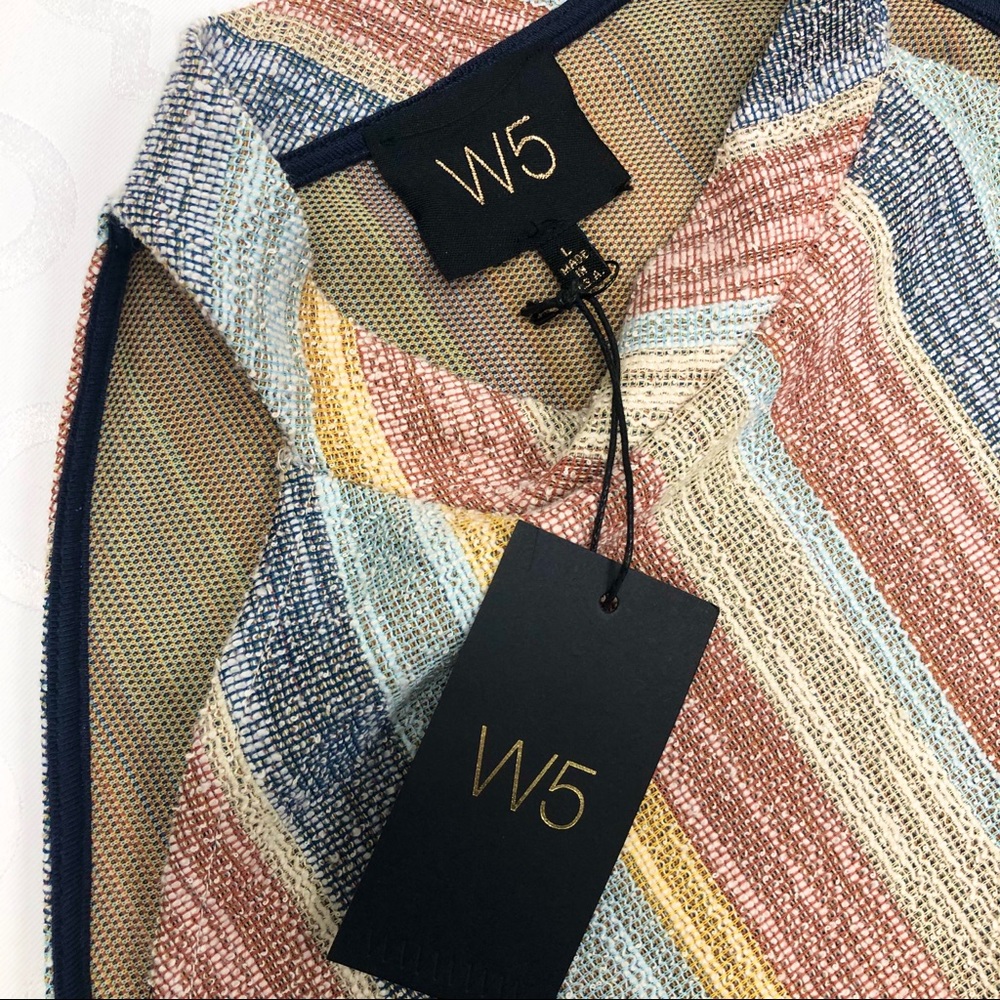 Anthropologie W5 Striped Halter Tank Top - Picture 4 of 8